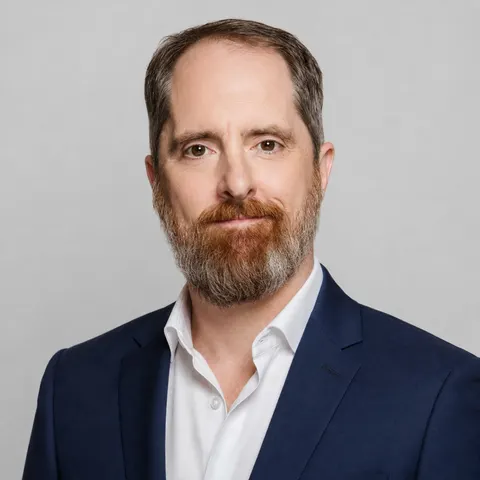 Brendan Hunt — professional headshot, AI-generated portrait