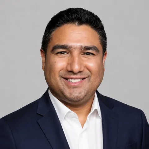 Cristo Fernandez — professional headshot, AI-generated portrait